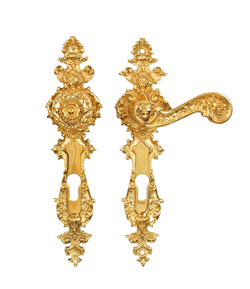 Haustürbeschlag Gründerzeit / Jugendstil (K-4G)