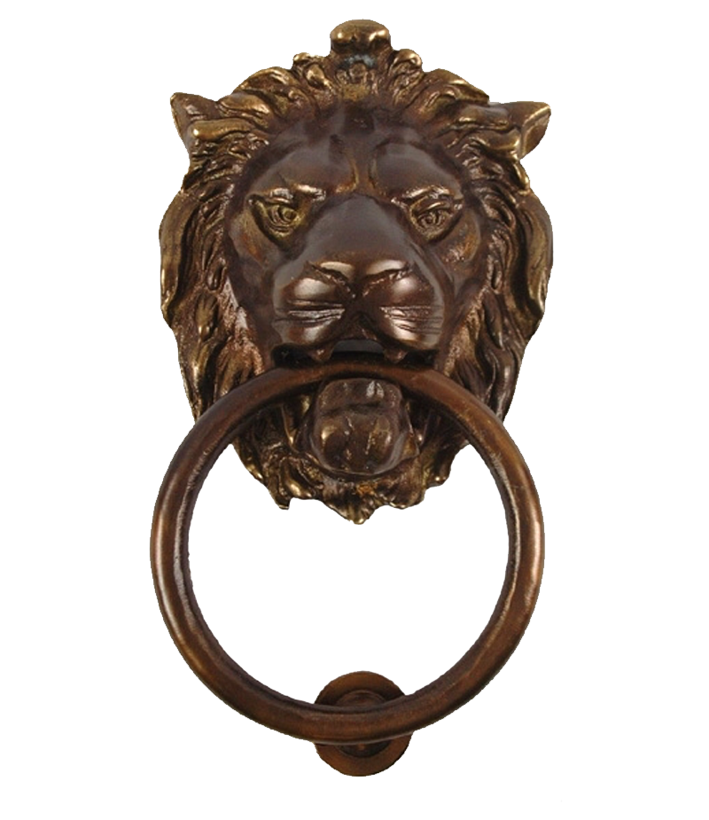 Grosser Löwen-Türklopfer – Bild 3